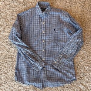 Ralph Lauren Blue Checkered Shirt
